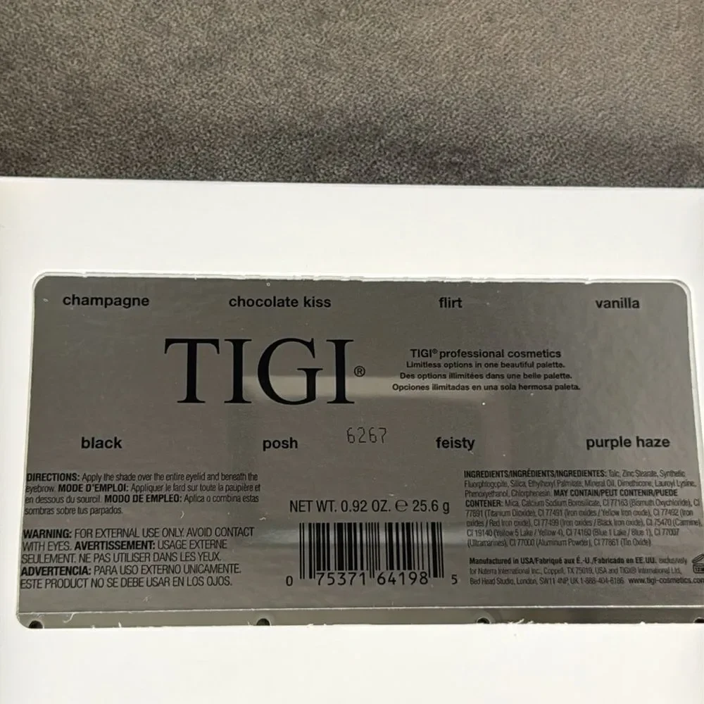 TIGI professional cosmetics